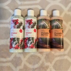 Winter Fir and Pumpkin Harvest Hand Lotion Set